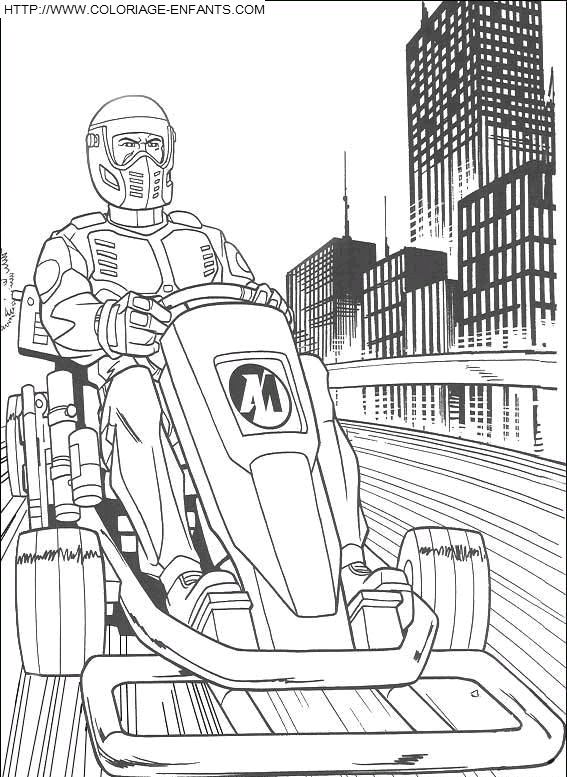 Action Man coloring
