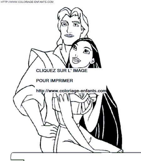 Pocahontas coloring - Pocahontas coloring pages to color - Pocahontas