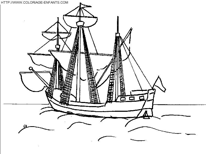 Boat coloring