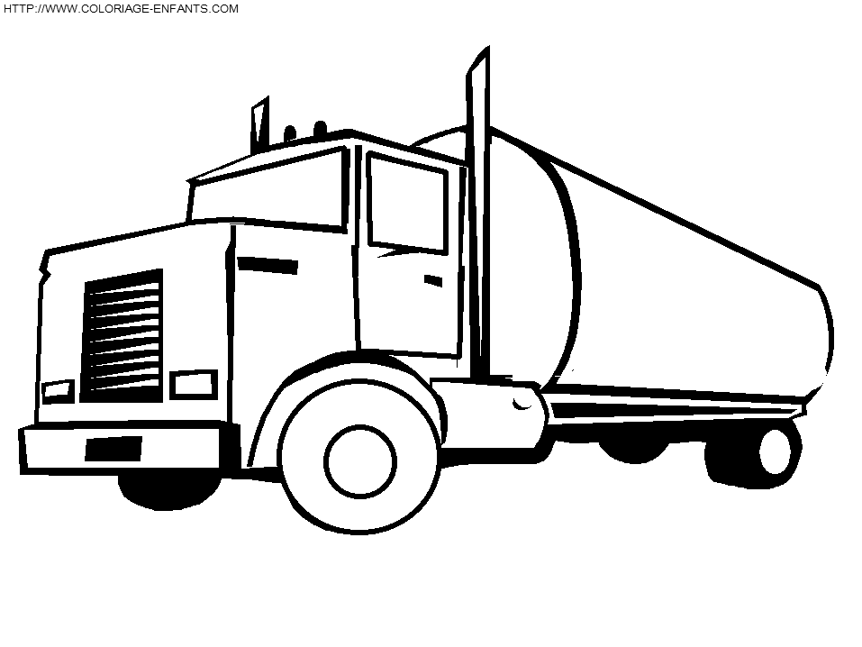 Truck coloring