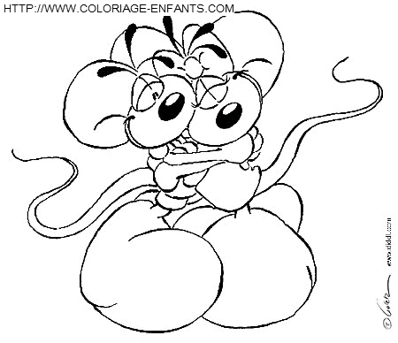 Diddl The Mouse coloring