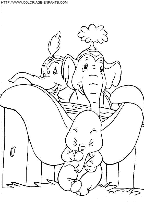 Dumbo coloring
