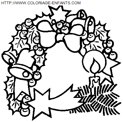 Christmas Mistletoe coloring