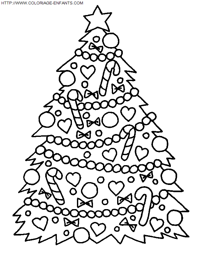 Christmas Christmas Trees coloring