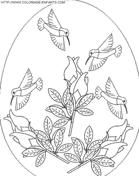 Easter Eggs coloring