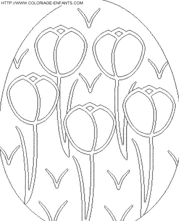 Easter Eggs coloring