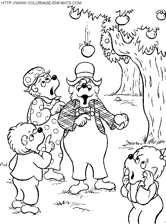The Berenstain Bears coloring