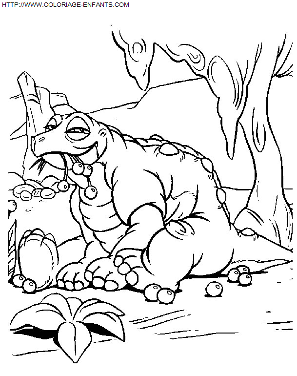 The Land Before Time coloring