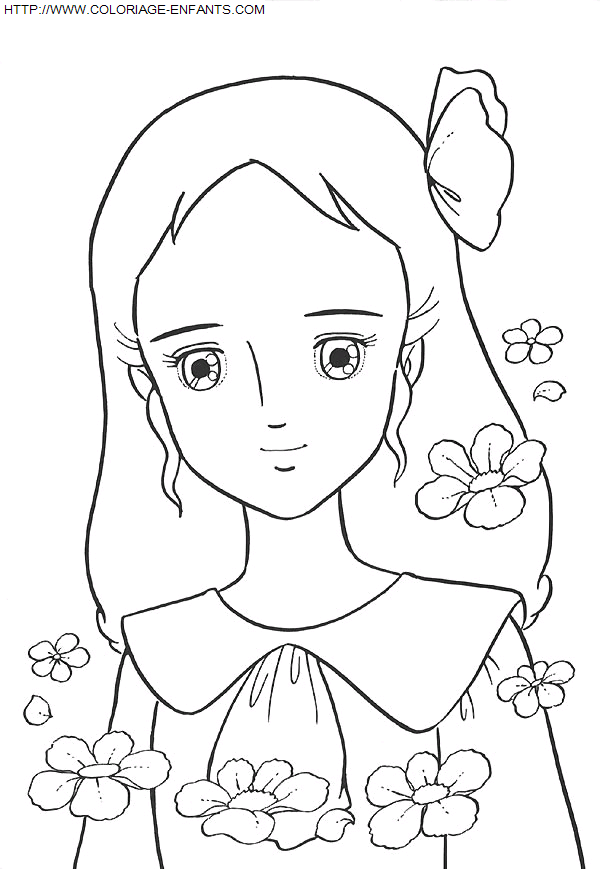 Princess Sarah coloring