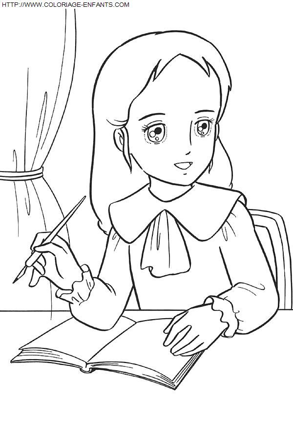 Princess Sarah coloring