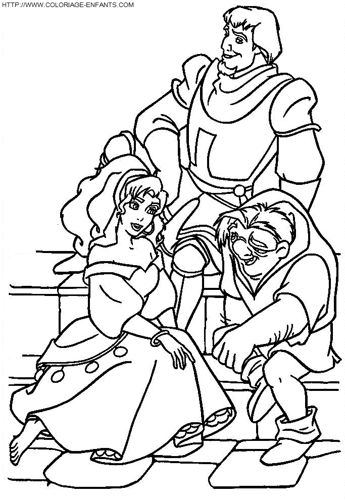 The Hunchback Of Notre Dame coloring