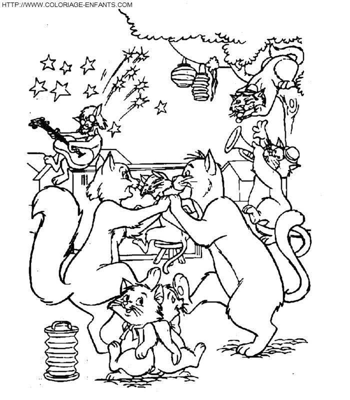 The Aristocats coloring