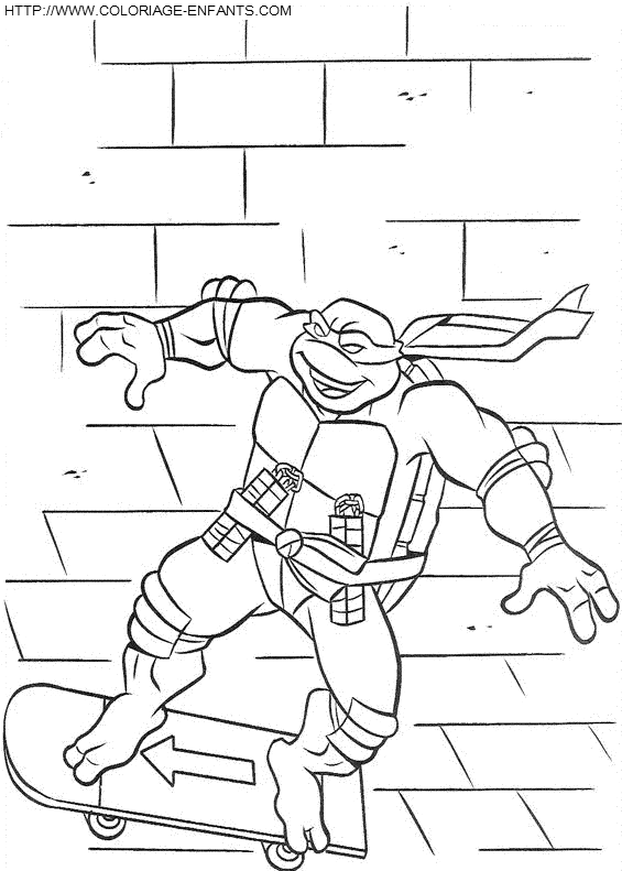 Teenage Mutant Ninja Turtles coloring