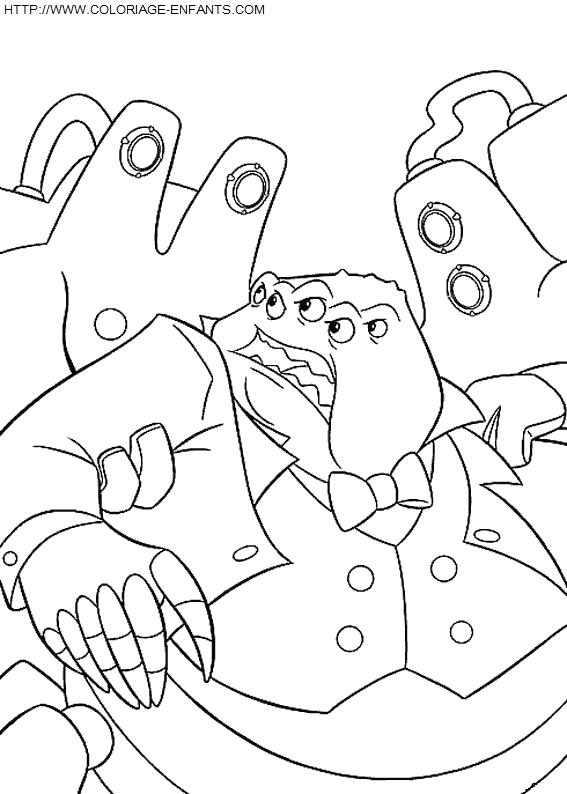 Monsters Inc coloring