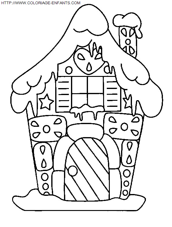 Houses coloring