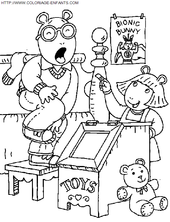 Arthur coloring
