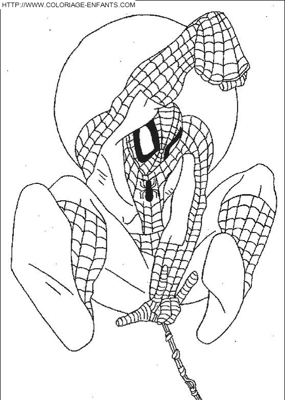 Spiderman coloring