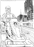 action man coloring