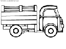 truck coloring book pages