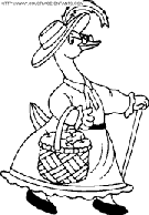 ducks coloring book pages