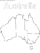 australia coloring