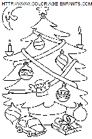 christmas christmas trees coloring