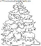 christmas christmas trees coloring