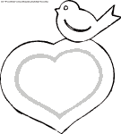 saint-valentine-hearts coloring book pages
