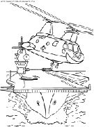 helicopter coloring