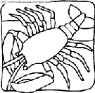 crawfish coloring book pages