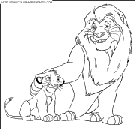 lion king coloring