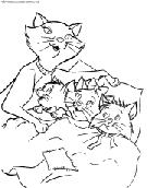 the aristocats coloring