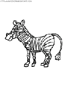 zebras coloring