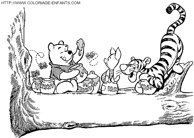 Winnie The Pooh coloring